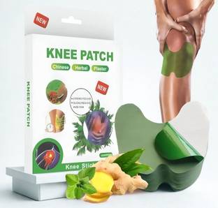 CuraPatch Knee Patch for Joint Pain | Ayurvedic Support | 10 Patch Pack Knee Support