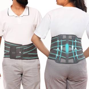 AGEasy Comfort Contoured LS Belt for Men and Women (Lumbar Support Belt) w/ Gel Padding Back / Lumbar Support