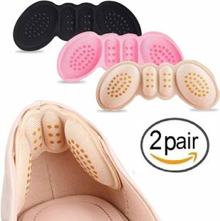MANIBAM IMPEX Heel Liner Cushion Inserts for Shoes Heel Pads Self Adhesive Back Grips 2 Pair Heel Support