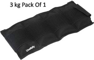 Linefaily Ankel and Wrist Gym Exercise 3 Kg Weight Cuff Ankle Support