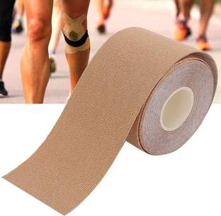 HEALTHTREK Kinesiology Tape for Face Taping (5M x 3.8CM) 100% Latex-Free Tape Athletic Tape Knee Support