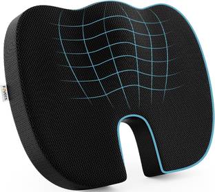 FOVERA Orthopedic Coccyx Seat Cushion - For Tailbone Pain Relief (For Below 80kg WT) Back / Lumbar Support