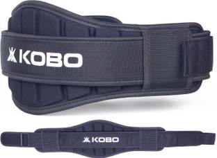 KOBO Weightlifting Gym Belt 7" Wide for Dead Lift Squats Power Lifting Multi Purpose Weight Lifting Belt