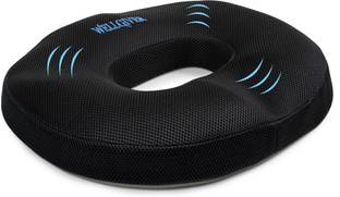 WELLGIVER Orthopedic Memory Foam Coccyx Donut Pillow Ring Cushion Mesh Cover Back / Lumbar Support
