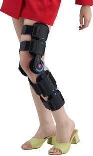 FLAMINGO R.O.M. Knee Brace - Sturdy Metal Strips, Range of Motion Control Knee Support