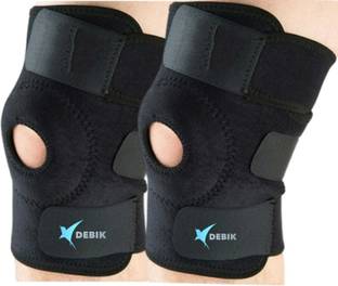 DEBIK Adjustable Compression Knee Cap open pattela Support Brace for Sports Knee Support