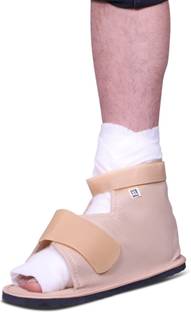 Vksurgical Cast Shoe, Ankle Support | Firmness & Prevents Wear & Tear Plaster Covering Shoe Ankle Support