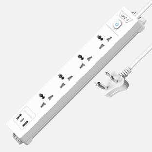 artis AR-4SS-USB 4 Universal Sockets with 2 USB-A & USB-C Port with Single Switch 4  Socket Extension Boards
