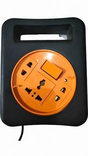 Avishi Extension Cord Socket Board with 4m Long Cord & Universal Socket 3  Socket Extension Boards