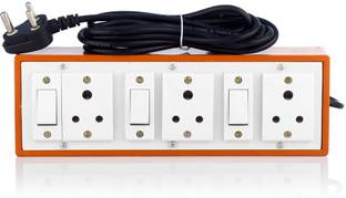 GG interprises GG Extension Board, 3 Switch and 3 Socket With 3 Phase Cable (2.25M) 3  Socket Extension Boards