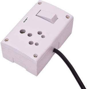 Dashmesh Power Box Strip Extension Board with 16amp Socket, AExtension Cord (1MM x 2core) 1  Socket Extension Boards
