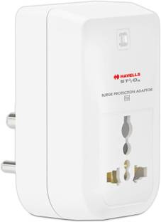 HAVELLS Surge Protection Adaptor 1  Socket Extension Boards