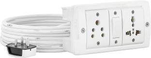 Fringo Extension Board Multi Socket 2 socket 1 Switch 6A (2000W)2 Meter Cable 2  Socket Extension Boards
