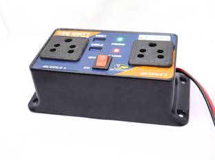 Neption Dc Converter With Overload Autocut 12v/24v SMPS Socket board With 2 USB Port 2  Socket Extension Boards