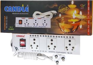 CANDLE P.S. 16 AMP. 3+1 3  Socket Extension Boards