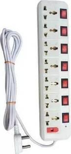 SOYEN SB7 Socket 7 PLUGH Extension Cord With Individual Switches 7  Socket Extension Boards