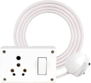 Elegant Casa Multi Purpose 16amp 5 Pin Extension Board with Individual Switch Button 1  Socket Extension Boards