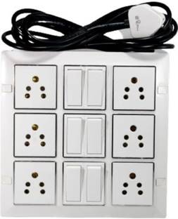 cromium 18 modular 6 Shocket 6 switch 7 miter wire 6  Socket Extension Boards