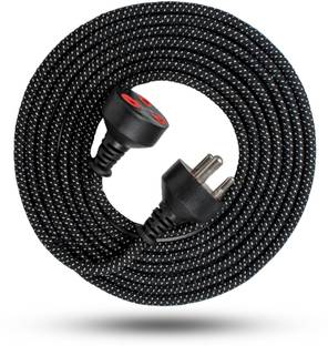 Flipkart SmartBuy Super GEC Male Female Extension Cord | 3 Pin Top with 3.5 Meter Wire | 1  Socket Extension Boards