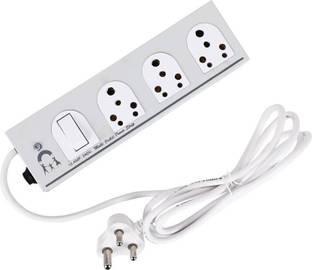 CADEAU Three Way Power Extension Cord with 16A Switch, Extension board with 16A Switch, Socket , Power Extension Board 3  Socket Extension Boards