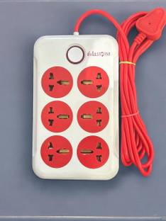 BULLSTORM BullStorm I-Design 6x1 6 Socket Extension Boards 6  Socket Extension Boards
