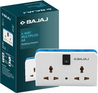 BAJAJ BAJAJ 4 WAY MULTIPLUG (011004) 4  Socket Extension Boards