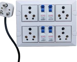 Gorain enterprises 16 Ampere heavy extension board with 5 meter long cable 4  Socket Extension Boards