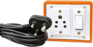 Cordnet Premium Extension Board With 1 Anchor Socket with 1 Anchor Switch 2  Socket Extension Boards
