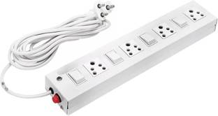 BAHUL Power strip extension 4+4SOCKET 4METER 4  Socket Extension Boards