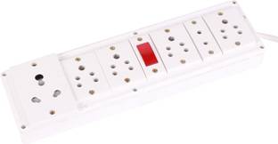 BAHUL latest Anchor / REO (Havells) board with 4 meter long wire 6  Socket Extension Boards