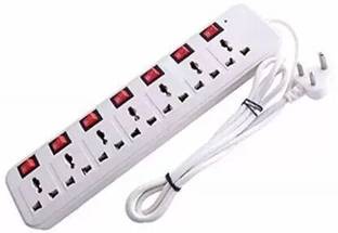 SOYEN SB 7 Socket 7 PLUGH SPIKE GUARD With Individual Switches 7  Socket Extension Boards