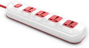 GM 3252 4 SQ 4+1 Spike Guard with Surge Protector. 4  Socket Extension Boards