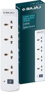 BAJAJ 4 WAY SPIKE AND SURGE GUARD 4  Socket Extension Boards