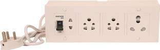 Shri Krishna Anchor Sockets With Anchor MCB with 4 Metre Chord With 5 Amp Plug 4  Socket Extension Boards