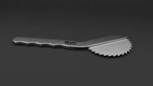 REVITI Plaster Cutting Saw with Heavy Solid Handle, Non-Bendable Orthopedic Instrument Surgical Bone Cutter