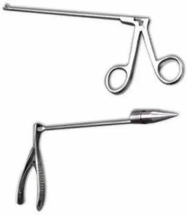 Forgesy Surgical Instrument Piles Gun Two set or Hemorrhoid Gun Utility Forceps