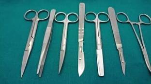 mediwave Stainless Steel Surgical Instruments, For Diagnostic Surgery Utility Forceps