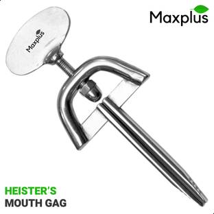 Max Plus Max Plus | HEISTER MOUTH GAG | SS Jaw Opener | ENT Surgical Instrument | Utility Forceps