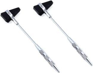 mediwave Surgical INSTRUMENT Percussion Chrome Plated Handle Knee Hammer HJ22 (PACK OF 2) Hemostats Forceps