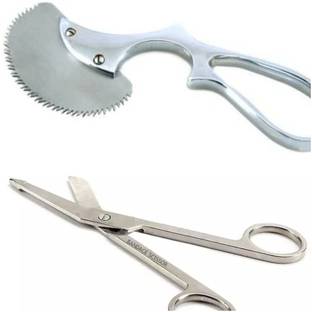 mediwave Stainless steel Plaster Cutter Orthopedic and Plaster Cutting Scissor 7.5 inch Utility Forceps