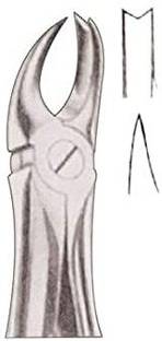 gplus Dental Cowhorn Forceps Right Tooth Extraction Utility Forceps