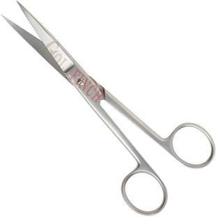GOLDFINCH Premium Quality Dressing Surgical Scissor Sharp+Sharp 6" Straight Utility Forceps