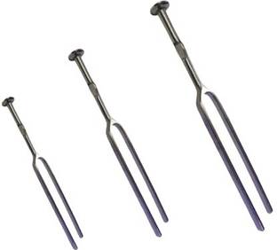 clark Tuning Fork 512 Hz 256 Hz 128 Hz Dental Surgical Hammer