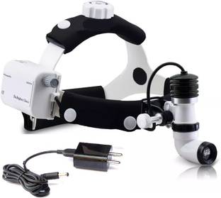 OTICA 10W Medical LED Headlight for ENT Surgery/Dermatology/Gynae in OPD Surgical Head Cap