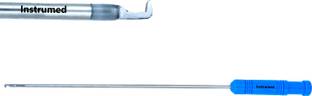 INSTRUMED Laparoscopic Bipolar Hook Electrode 5mm Coagulation & Dissection Instruments Surgical Hook