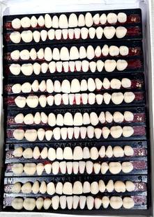 PRAKDENT Dental Acrylic Teeth Kit Sets Shade Of Teeth 25 / No Surgical Plier