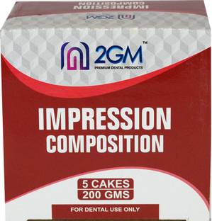 2GM Dental Impression Composition - 5 Cakes / No Surgical Plier