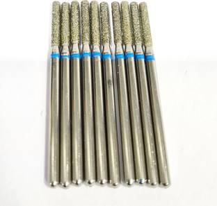 PRAKDENT Dental 10Pc SF-12 Dentist FG Diamond Burs/no Surgical Plier