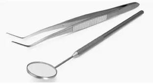 GOLDFINCH Dental Mouth Instrument (Mirror, Tweezer) Surgical Plier