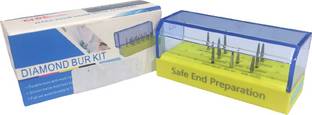 Nexus Medodent Diamond Bur Kit Safe End Preparation Fast Preparation kit (1Pack/9Pc) Dental Implant